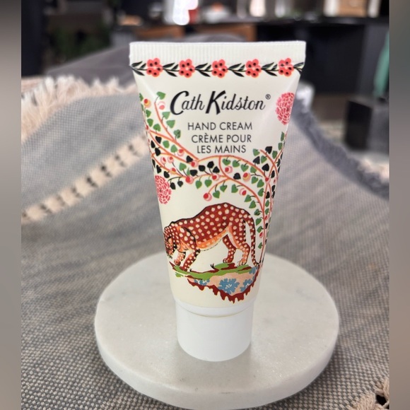 Cath Kidston Other - Cath Kidston Hand Cream with Red and Green Floral Leopard Design